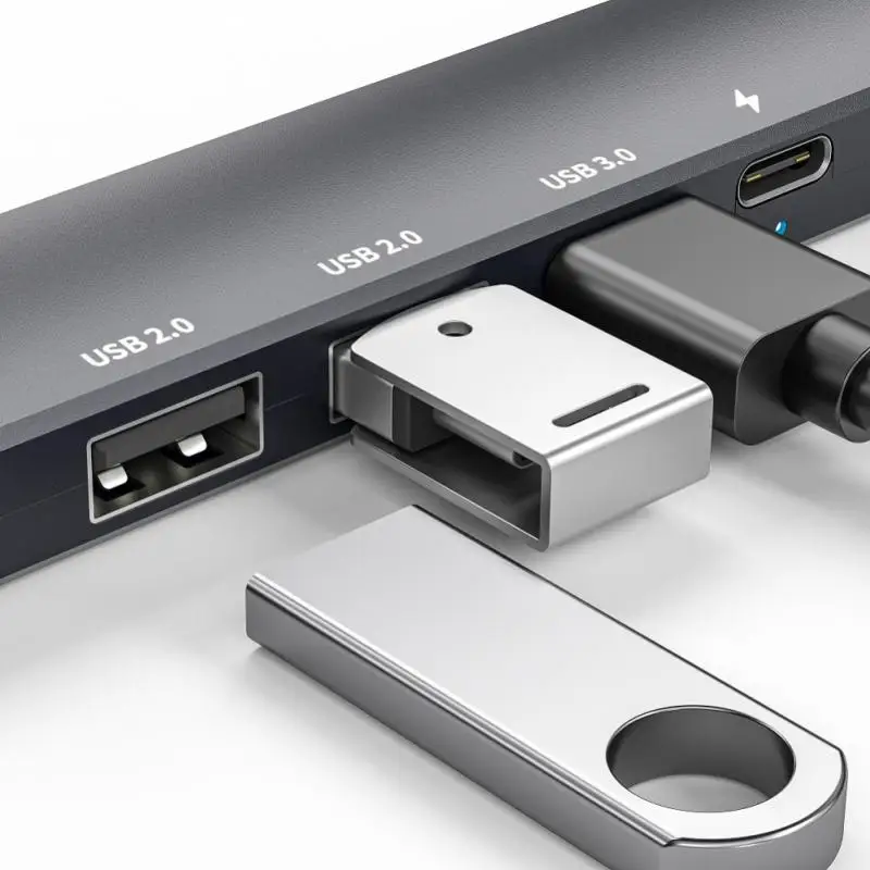 5in1 USB 3.0 USB C Hub 5Gpbs High Speed 1000Mbps Ethernet RJ45 Gigabit Type C To HUB 4K OTG Adapter Splitter For Laptop
5in1 USB 3.0 USB C Hub 5Gpbs High Speed 1000Mbps Ethernet RJ45 Gigabit Type C To HUB 4K OTG Adapter Splitter For Laptop