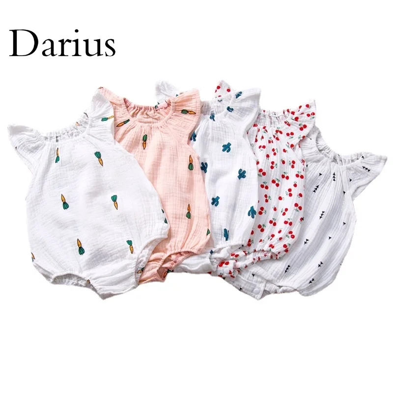 Summer Newborn Infant Baby Girls Romper Muslin Cotton Linen Infant Romper Playsuit Jumpsuit Fashion Baby Clothing
Summer Newborn Infant Baby Girls Romper Muslin Cotton Linen Infant Romper Playsuit Jumpsuit Fashion Baby Clothing