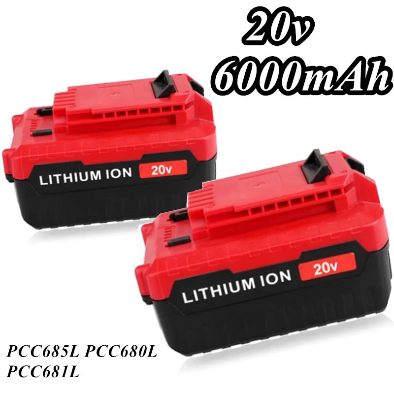 20V Li-lon Akku Pack Wiederaufladbare Zubehör Für Elektrische Werkzeuge 6.0Ah PCC680L PCC681L PCCk602L2 PCC600 PCC640 PCCK602L2R
20V Li-lon Akku Pack Wiederaufladbare Zubehör Für Elektrische Werkzeuge 6.0Ah PCC680L PCC681L PCCk602L2 PCC600 PCC640 PCCK602L2R
