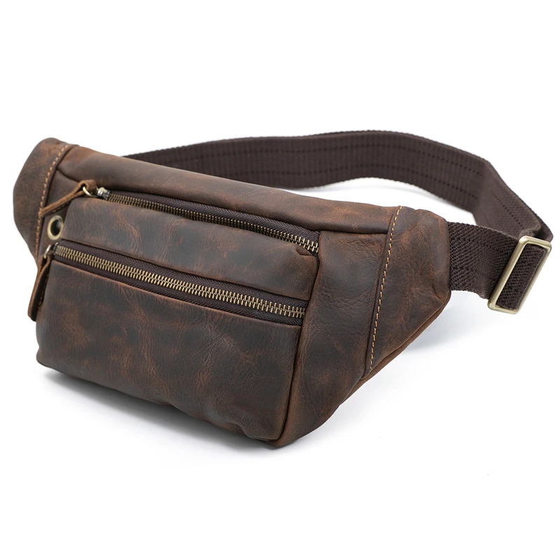3617 Genuine Leather Waist Packs Waist Bags Crazy Horse Casual Fanny Pack Belt Bag Phone Bags Travel Multifunction Waist Pack
3617 Genuine Leather Waist Packs Waist Bags Crazy Horse Casual Fanny Pack Belt Bag Phone Bags Travel Multifunction Waist Pack