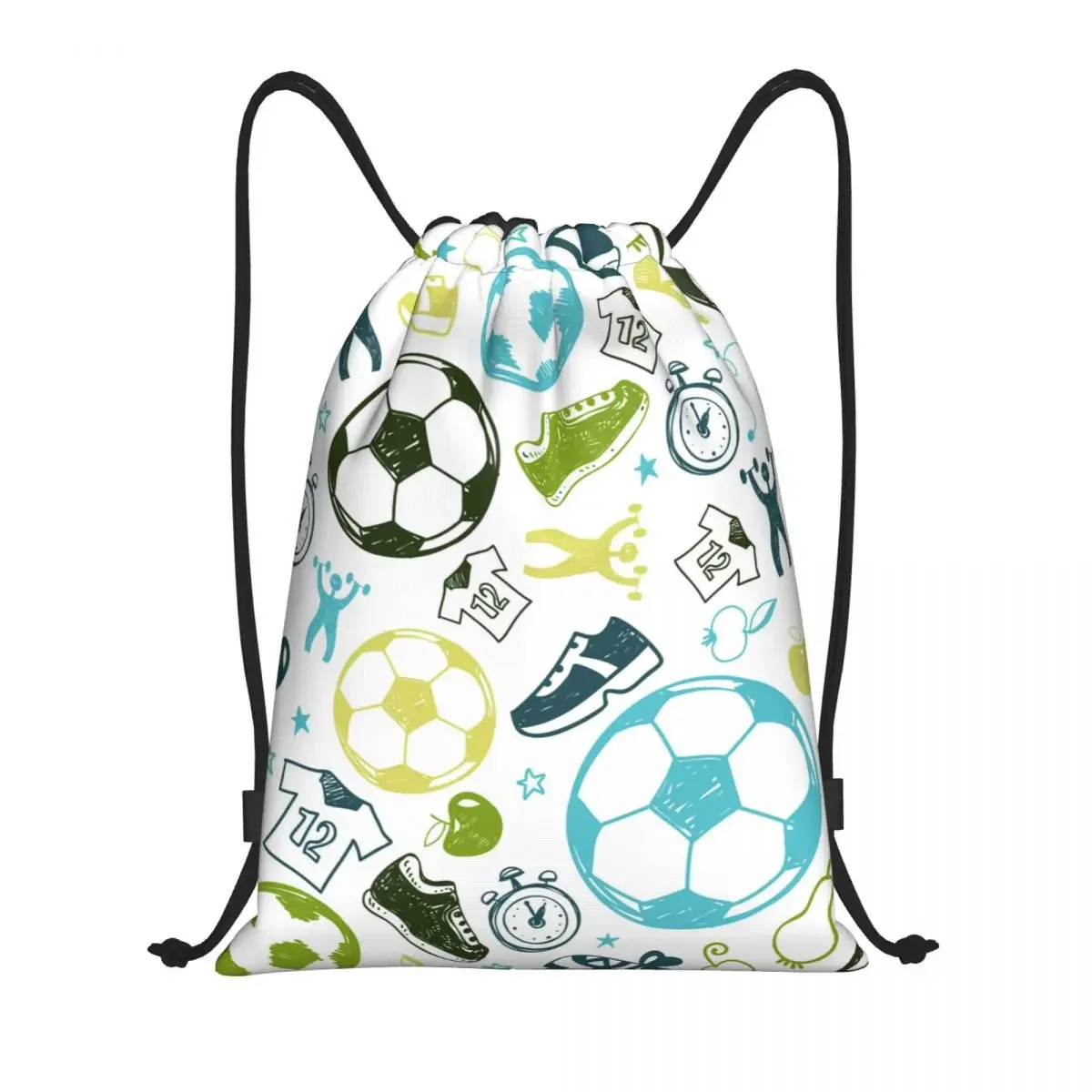 Custom Soccer Sport Pattern Football Drawstring Bag Women Men Lightweight Sports Gym Storage Backpack
Custom Soccer Sport Pattern Football Drawstring Bag Women Men Lightweight Sports Gym Storage Backpack