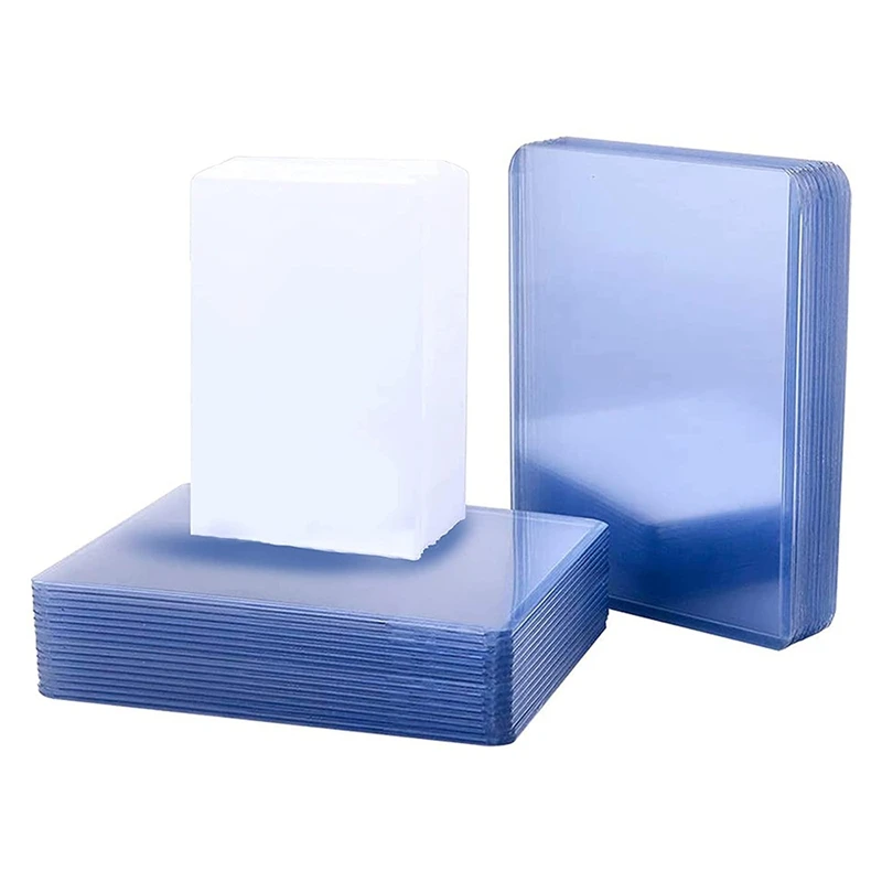 150 Pack Trading Card Sleeves, Toploaders Consist 50 Hard Plastic Card Protectors + 100 Clear Soft Sleeves
150 Pack Trading Card Sleeves, Toploaders Consist 50 Hard Plastic Card Protectors + 100 Clear Soft Sleeves