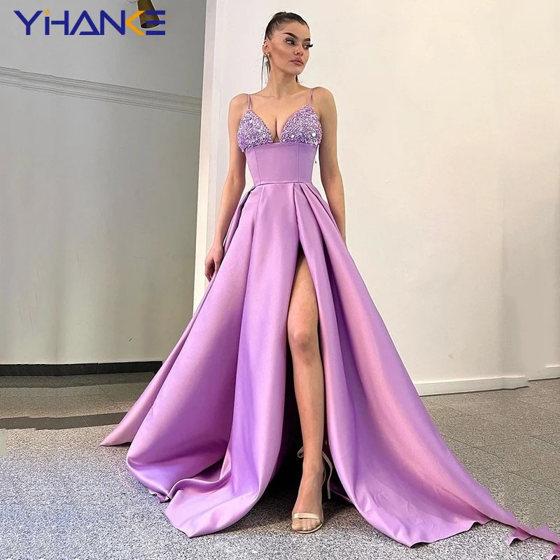 Women Sexy V-neck Sequined Long Dress Summer Black Spaghetti Strap Split Dresses Female Elegant Solid Party Dress Slim Vestido
Women Sexy V-neck Sequined Long Dress Summer Black Spaghetti Strap Split Dresses Female Elegant Solid Party Dress Slim Vestido