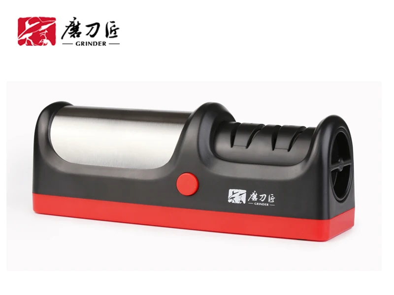 GRINDER New electric knife sharpener TG1904 4-Stages Sharpening Adjustable Angle Fsat knife sharpener Roller Diamond Ceramic
GRINDER New electric knife sharpener TG1904 4-Stages Sharpening Adjustable Angle Fsat knife sharpener Roller Diamond Ceramic