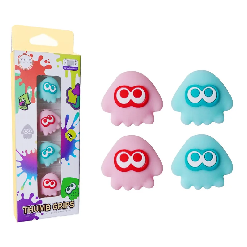 Octopus squid thumb grip cap silicone soft protective cover For Nintendo Switch Oled JoyCon NS controller thumb lever cover
Octopus squid thumb grip cap silicone soft protective cover For Nintendo Switch Oled JoyCon NS controller thumb lever cover