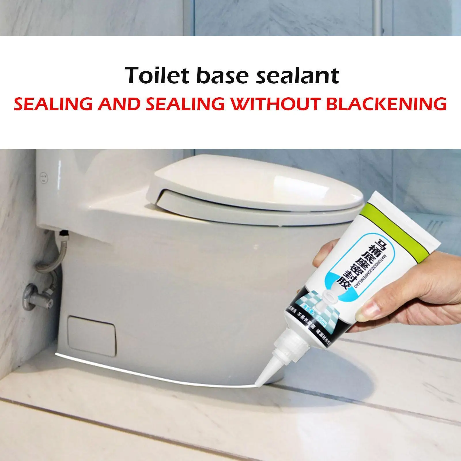 180ml Bathroom Toilet Base Caulk Sealant Floor Tile Waterproof Grout Sealer Reform Grout Agent, Ground Glue Tile Repair Ref B7t1
180ml Bathroom Toilet Base Caulk Sealant Floor Tile Waterproof Grout Sealer Reform Grout Agent, Ground Glue Tile Repair Ref B7t1