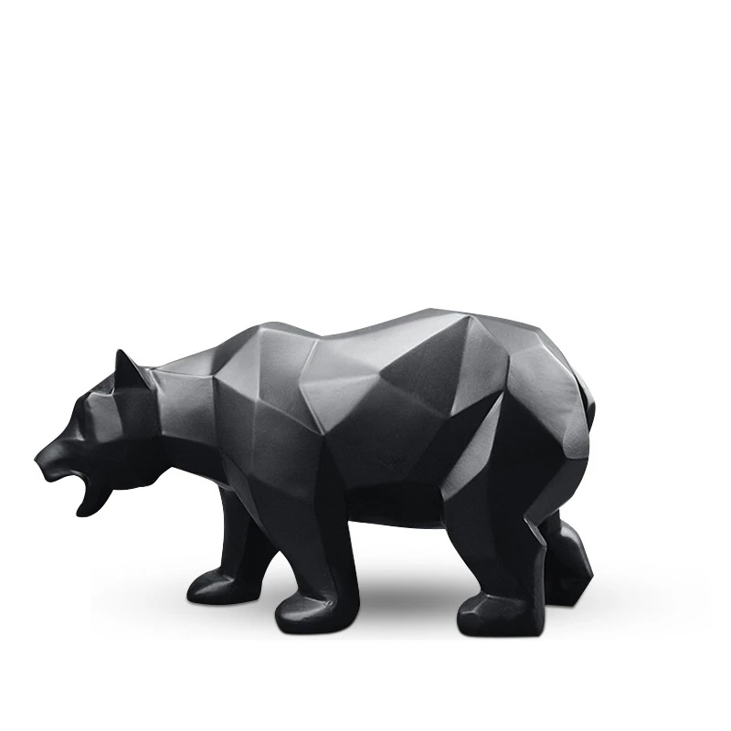 Sculpture Bear Statue Resin Home Decoration Geometric Animal Bear Ornament Nordic Decoration Accessories Modern Crafts
Sculpture Bear Statue Resin Home Decoration Geometric Animal Bear Ornament Nordic Decoration Accessories Modern Crafts