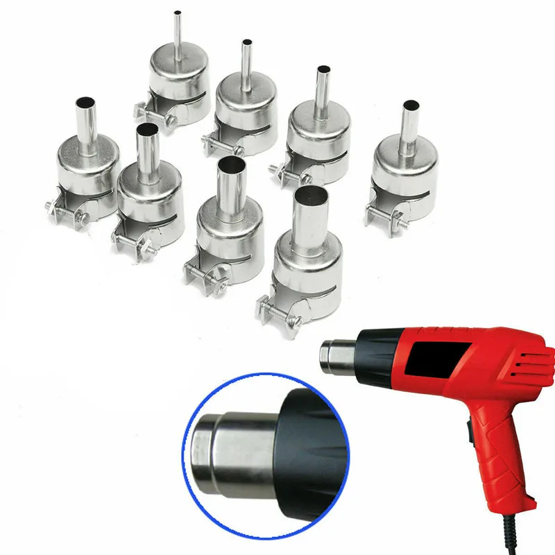 3-12MM Universal Nozzles Stainless Steel Soldering Heat Gun Circular Nozzles for 850 852 Series Welding Soldering Supplies
3-12MM Universal Nozzles Stainless Steel Soldering Heat Gun Circular Nozzles for 850 852 Series Welding Soldering Supplies