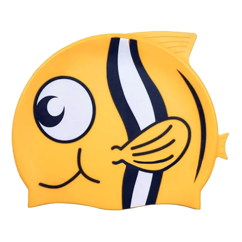 Lightweight Kids Swim Cap Cartoon Fish Shape Swimming Cap Durable Silicone Swimming Hats for Long and Short Hair
Lightweight Kids Swim Cap Cartoon Fish Shape Swimming Cap Durable Silicone Swimming Hats for Long and Short Hair
