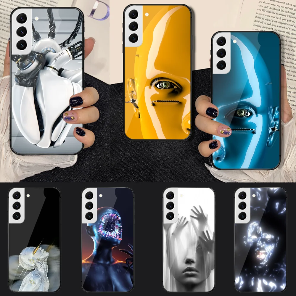 AI Robot Sci-tech Cool Tempered Glass Phone Case Cover For Samsung Galaxy A S 9 12 13 20 21 22 32 33 Fe 5G Plus Ultra
AI Robot Sci-tech Cool Tempered Glass Phone Case Cover For Samsung Galaxy A S 9 12 13 20 21 22 32 33 Fe 5G Plus Ultra