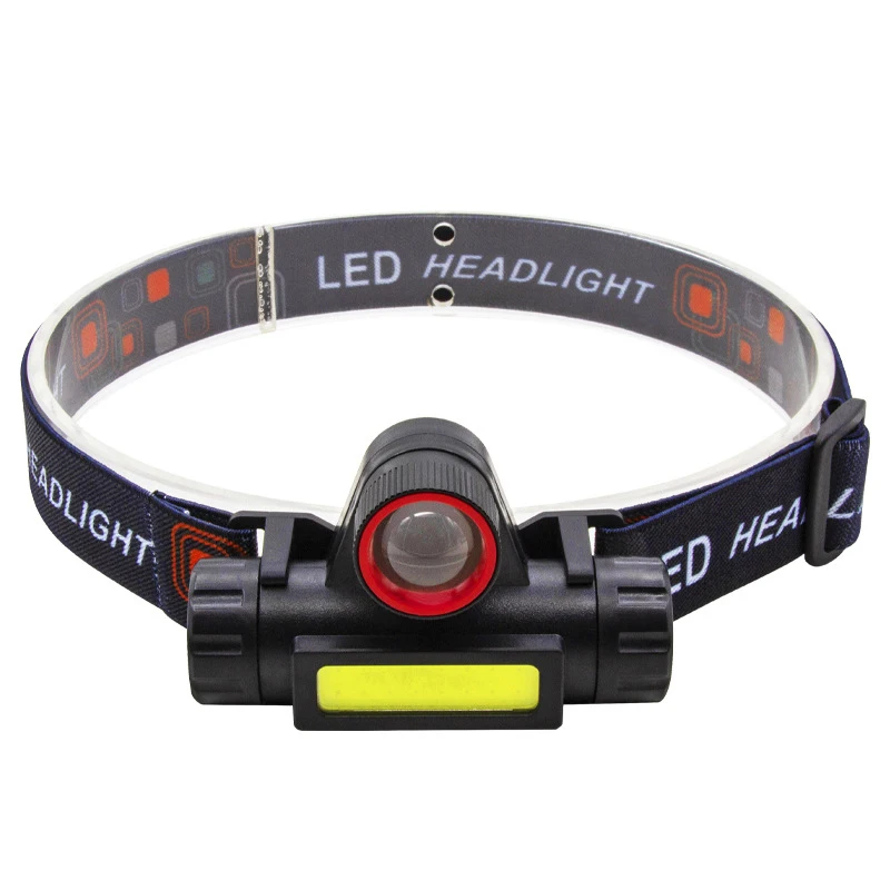 

Led Zoomable Headlamp Sensor XP-G Q5 Head Lamp Headlight Waterproof 2500lm Built in Usb Rechargeable 18650 Battery Working Light