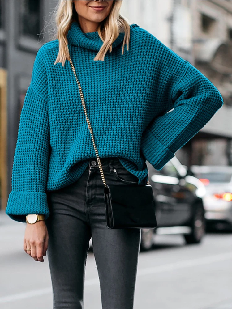 Women's Sweater 2023 Autumn&Winter Loose Pullovers Korean Fashion Knitwears Tops Women Long Sleeve Oversized Female Clothing
Women's Sweater 2023 Autumn&Winter Loose Pullovers Korean Fashion Knitwears Tops Women Long Sleeve Oversized Female Clothing