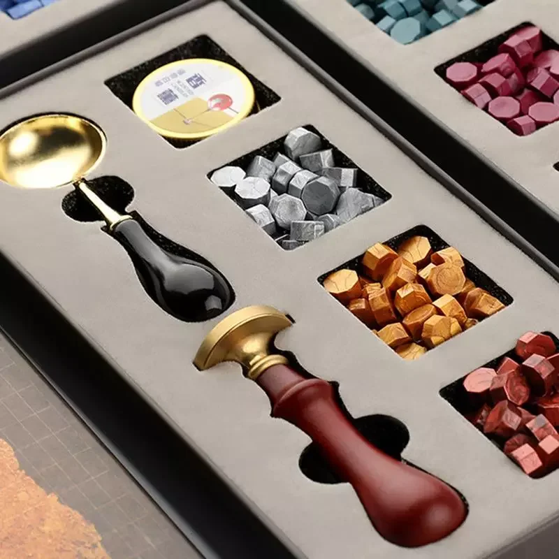 Wax Seal Box Kit Evening Wedding Invitation Decorative Wax Dipping Pot Set Stamping Plates Melt Packaging Craft Supplies
Wax Seal Box Kit Evening Wedding Invitation Decorative Wax Dipping Pot Set Stamping Plates Melt Packaging Craft Supplies