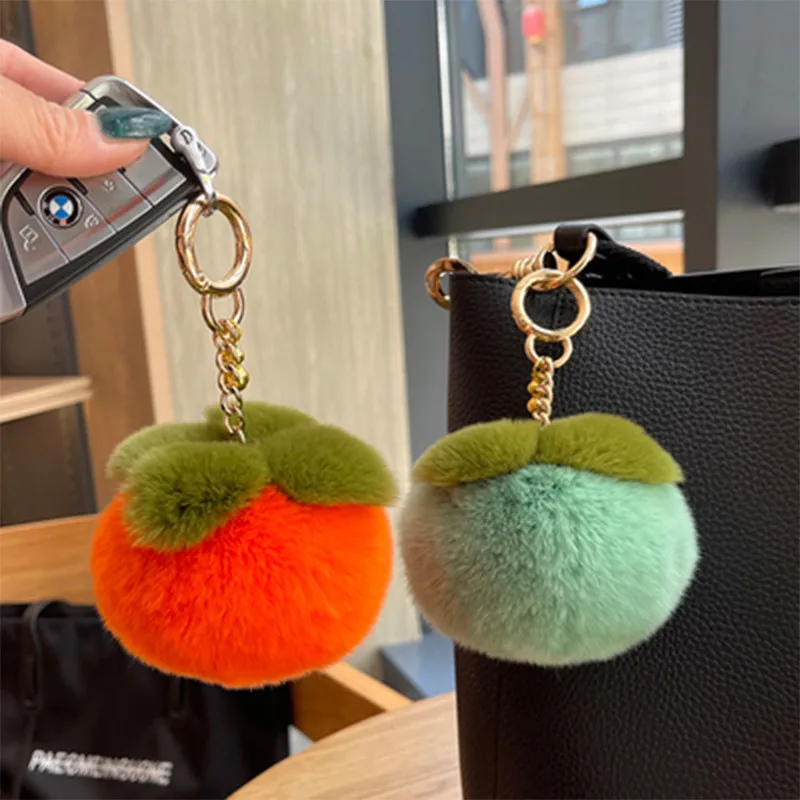 Cute Plush Persimmon Real Rex Rabbit Fur Keychain Kids Bag Ornaments Pendant Women Car Keyring Jewelry Trinkets Birthday Gifts
Cute Plush Persimmon Real Rex Rabbit Fur Keychain Kids Bag Ornaments Pendant Women Car Keyring Jewelry Trinkets Birthday Gifts