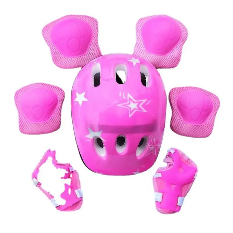 Durable Roller Skate Protective Gear Plastic Sponge Professional Childrens Roller Skating Helmet Wrist Guard Pad Set 7-piece
Durable Roller Skate Protective Gear Plastic Sponge Professional Childrens Roller Skating Helmet Wrist Guard Pad Set 7-piece