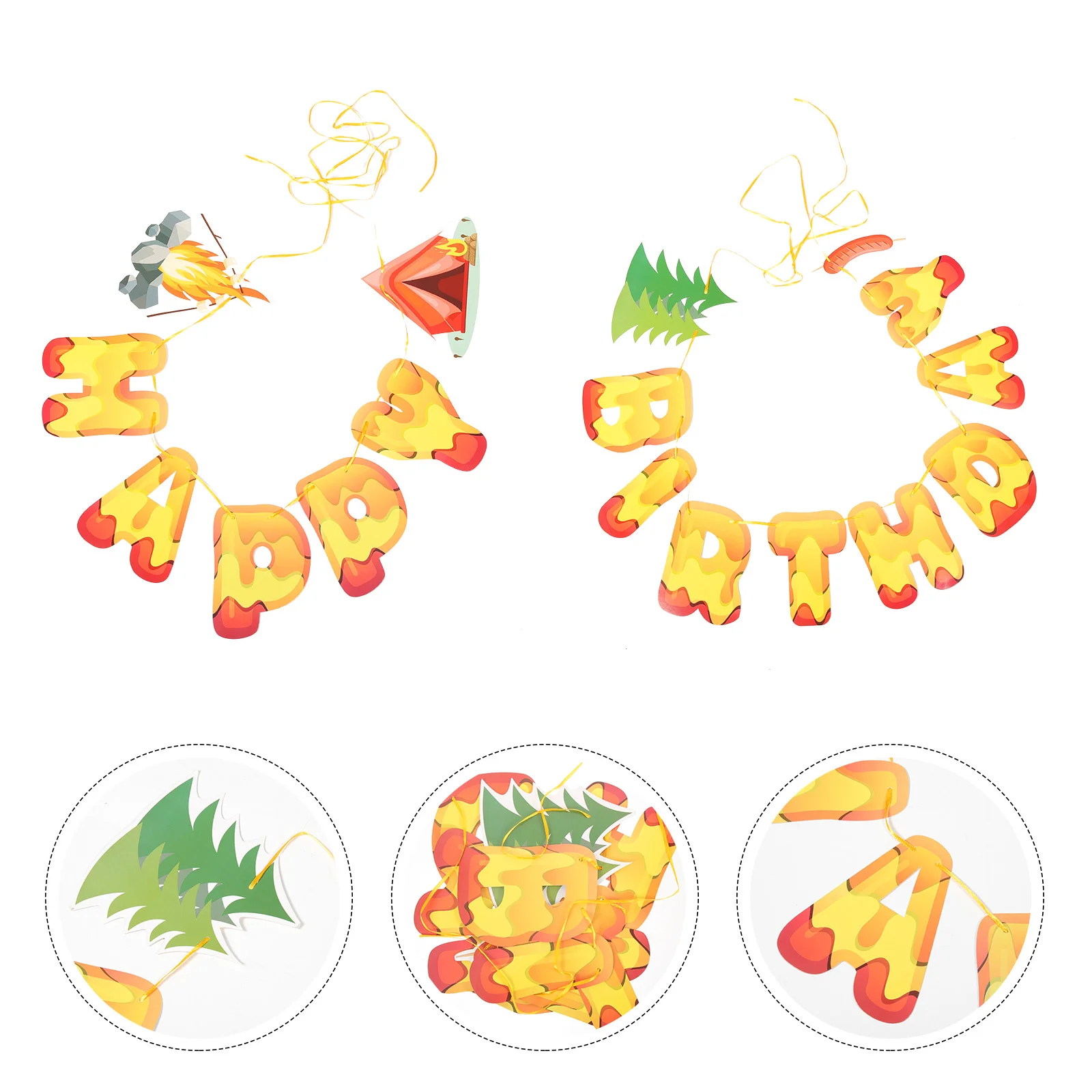 Banner Pendant Ornament Decorative Paper Birthday Hanging Barbecue Design Bunting
Banner Pendant Ornament Decorative Paper Birthday Hanging Barbecue Design Bunting