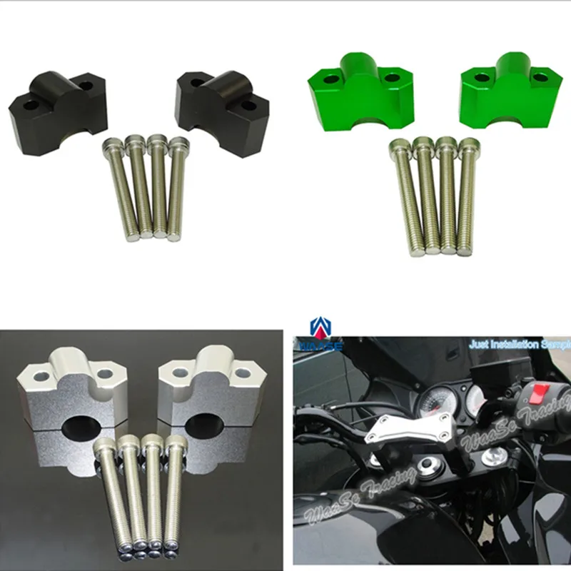 Waase для Kawasaki Z750 2004 2005 2006 2007 2008 2009 2010 2011 22 мм 7/8 дюйма руль вверх 30 мм комплект кронштейнов 
Waase для Kawasaki Z750 2004 2005 2006 2007 2008 2009 2010 2011 22 мм 7/8 дюйма руль вверх 30 мм комплект кронштейнов