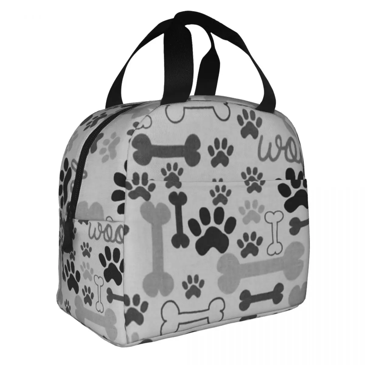 Hot Sale Dog Bones And Paw Print Lunch Box Leakproof Cooler Thermal Food Insulated Lunch Bag For Women Work Picnic Bento Box
Hot Sale Dog Bones And Paw Print Lunch Box Leakproof Cooler Thermal Food Insulated Lunch Bag For Women Work Picnic Bento Box