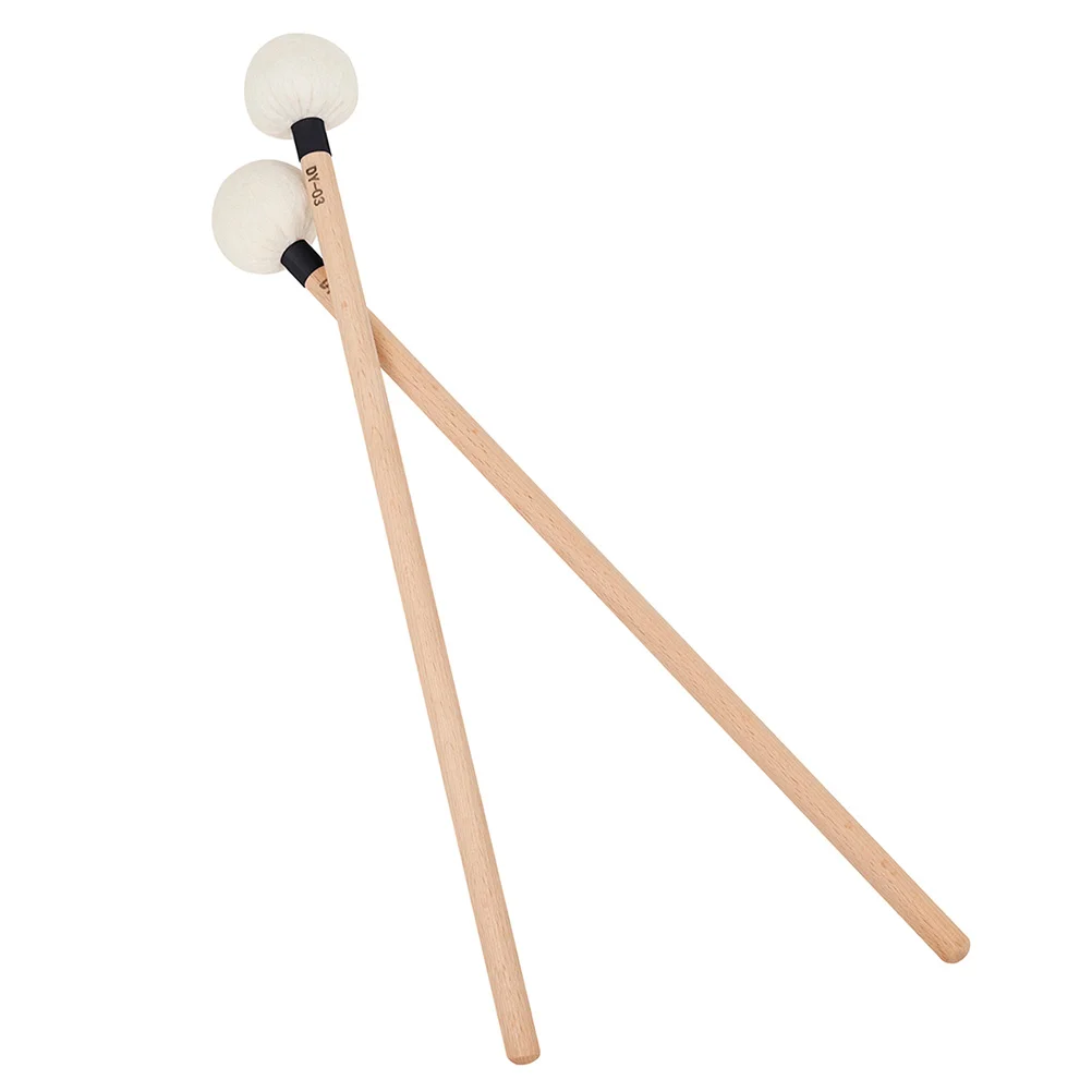 2 Pcs Timpani Sticks Drum Mallet Accessory Durable Felt Drumstick Piano Accessories Professional Percussion Instrument Bass
2 Pcs Timpani Sticks Drum Mallet Accessory Durable Felt Drumstick Piano Accessories Professional Percussion Instrument Bass