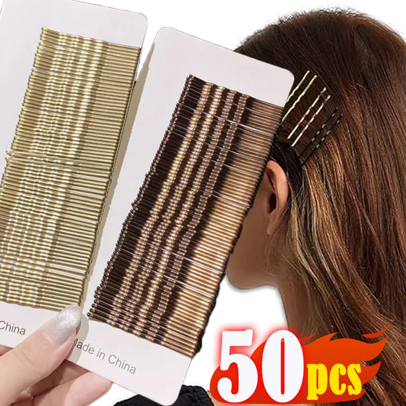 50PCS Women Gold Hair Clip Hairpin Hairstyle Styling Tool Hairgrip U Shape Barrette Hair Pins for Female Girls Hair Accessories
50PCS Women Gold Hair Clip Hairpin Hairstyle Styling Tool Hairgrip U Shape Barrette Hair Pins for Female Girls Hair Accessories