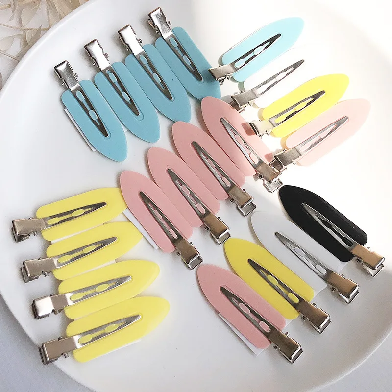 4pcs No Bend Seamless Hair Clips Side Bangs Fix Fringe Barrette Makeup Washing Face Accessories Women Girls Styling Hair Pins
4pcs No Bend Seamless Hair Clips Side Bangs Fix Fringe Barrette Makeup Washing Face Accessories Women Girls Styling Hair Pins