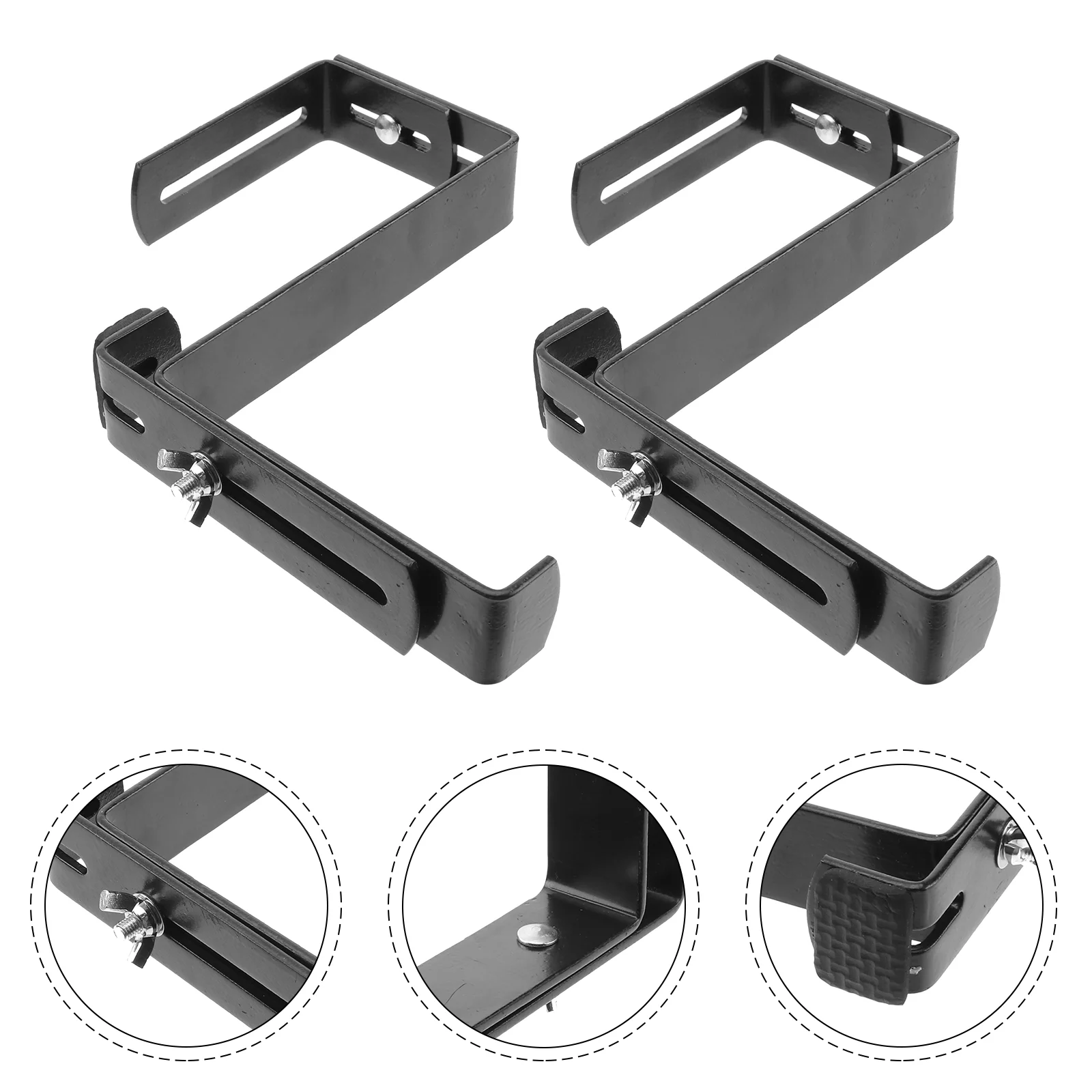 Hanging Plants Bracket Railing Flower Pot Holder Wall Window Box Planter Hook Hanger 10. 5cm 1 Pair for Bird Feeder Ornament
Hanging Plants Bracket Railing Flower Pot Holder Wall Window Box Planter Hook Hanger 10. 5cm 1 Pair for Bird Feeder Ornament