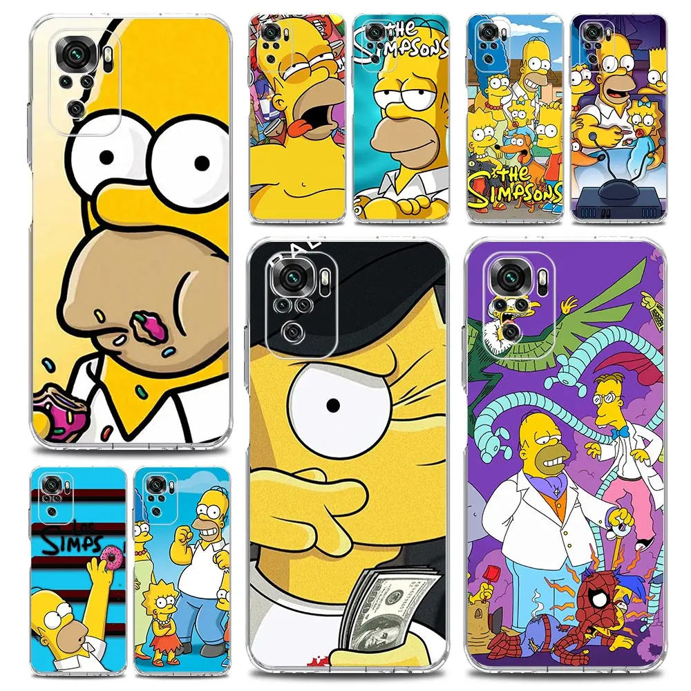 Disney Cartoon Simpsons Phone Case For Xiaomi Redmi Note 11 9S 9 8 10 Pro 7 8T 9C 9A 8A K40 Pro 11T 5G Soft Silicone Clear Cover 
Disney Cartoon Simpsons Phone Case For Xiaomi Redmi Note 11 9S 9 8 10 Pro 7 8T 9C 9A 8A K40 Pro 11T 5G Soft Silicone Clear Cover