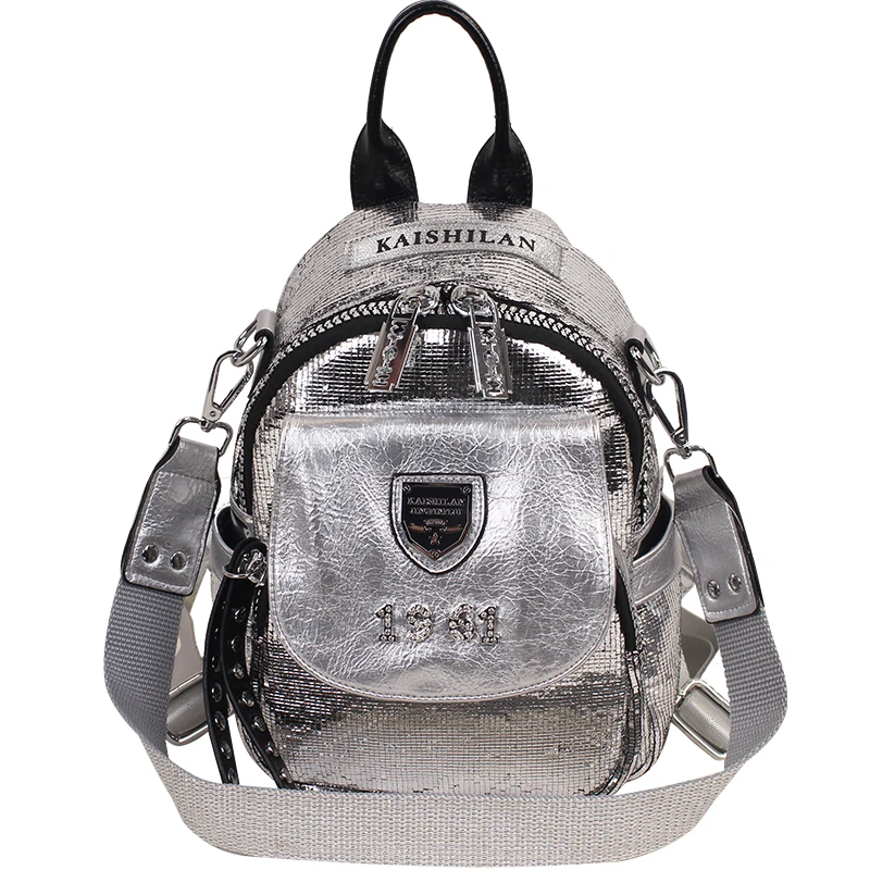 Women Ita Backpack 2022 Fashion Rhinestone Rucksack Women's Leather Backpack Dual-use Shoulder Bag Casual Bagpack
Women Ita Backpack 2022 Fashion Rhinestone Rucksack Women's Leather Backpack Dual-use Shoulder Bag Casual Bagpack