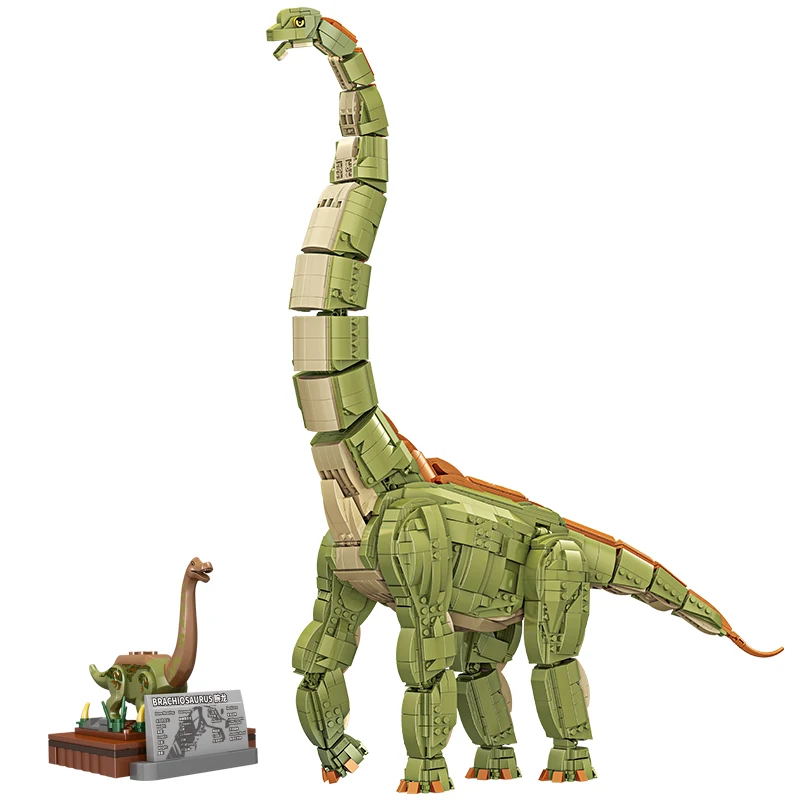 New MOC 2250PCS Jurassic Dino World Brachiosaurus Building Kits Bolcks Bricks Voice Dinosaurs Park Figures Toys Kids Gifts
New MOC 2250PCS Jurassic Dino World Brachiosaurus Building Kits Bolcks Bricks Voice Dinosaurs Park Figures Toys Kids Gifts