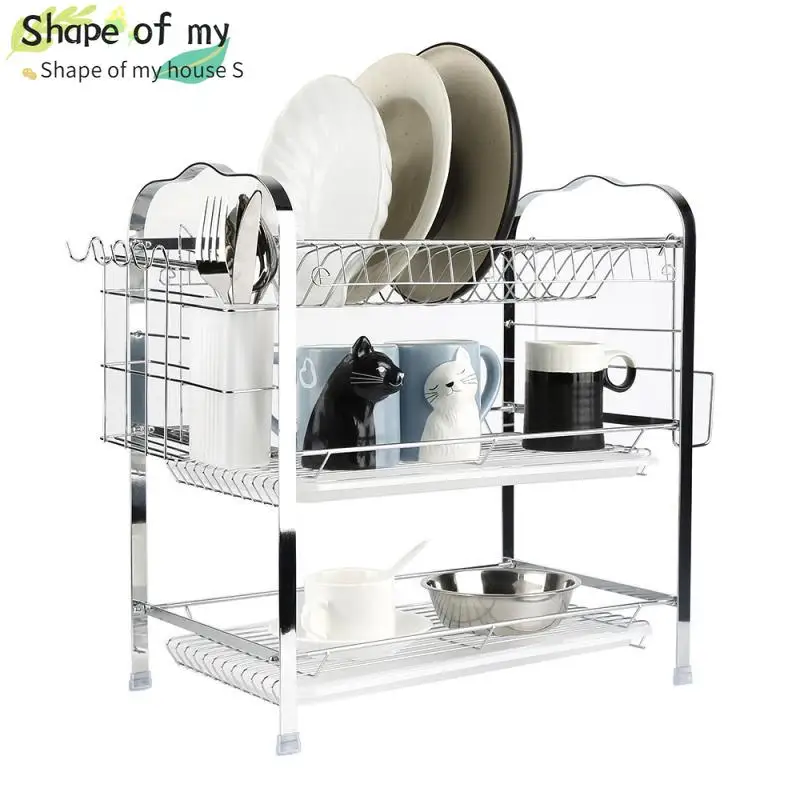 New Kitchen Dish Rack Storage Holder Drainer Bowl Shelf Tableware Plate Drying Rack Cabinet Countertop Dinnerware Organizer
New Kitchen Dish Rack Storage Holder Drainer Bowl Shelf Tableware Plate Drying Rack Cabinet Countertop Dinnerware Organizer