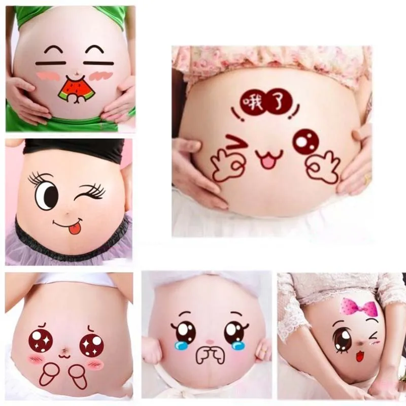 Pregnant Woman Photo Belly Sticker Pregnancy Photographs Belly Painting Photo Stickers Lovely Maternity Photo Props
Pregnant Woman Photo Belly Sticker Pregnancy Photographs Belly Painting Photo Stickers Lovely Maternity Photo Props