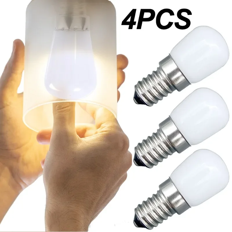1/4PCS Mini LED Refrigerator Light Bulbs for Kitchen Bedroom Home E12 E14 Screw Bulb White Display Cabinet 220V Fridge Lights
1/4PCS Mini LED Refrigerator Light Bulbs for Kitchen Bedroom Home E12 E14 Screw Bulb White Display Cabinet 220V Fridge Lights
