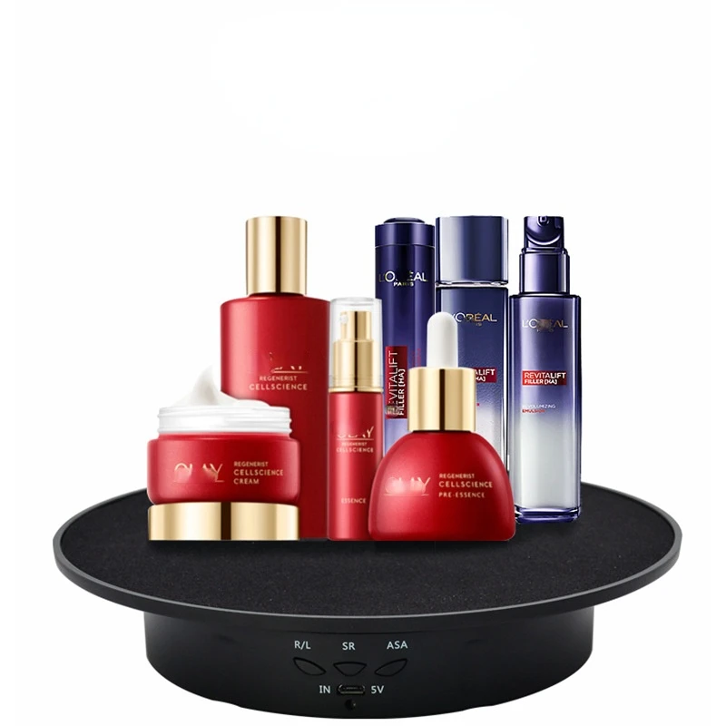 3 Speeds 20cm NEW Electric Rotating Display Intelligent Stand Mirror Turntable Jewelry Holder Battery/USB Power
3 Speeds 20cm NEW Electric Rotating Display Intelligent Stand Mirror Turntable Jewelry Holder Battery/USB Power
