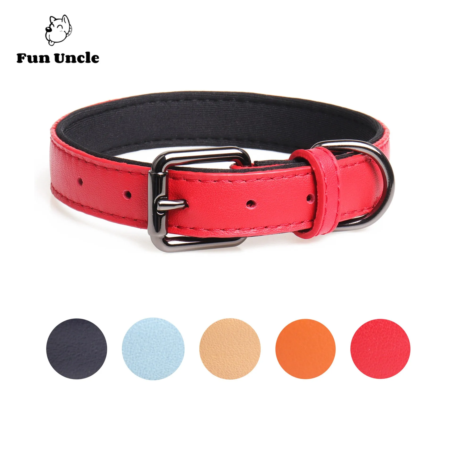 Puppy Cat Collar Soft Breathable Lined With Diving Cloth Leather Pet Collar Adjustable for Small Medium Dogs
Puppy Cat Collar Soft Breathable Lined With Diving Cloth Leather Pet Collar Adjustable for Small Medium Dogs