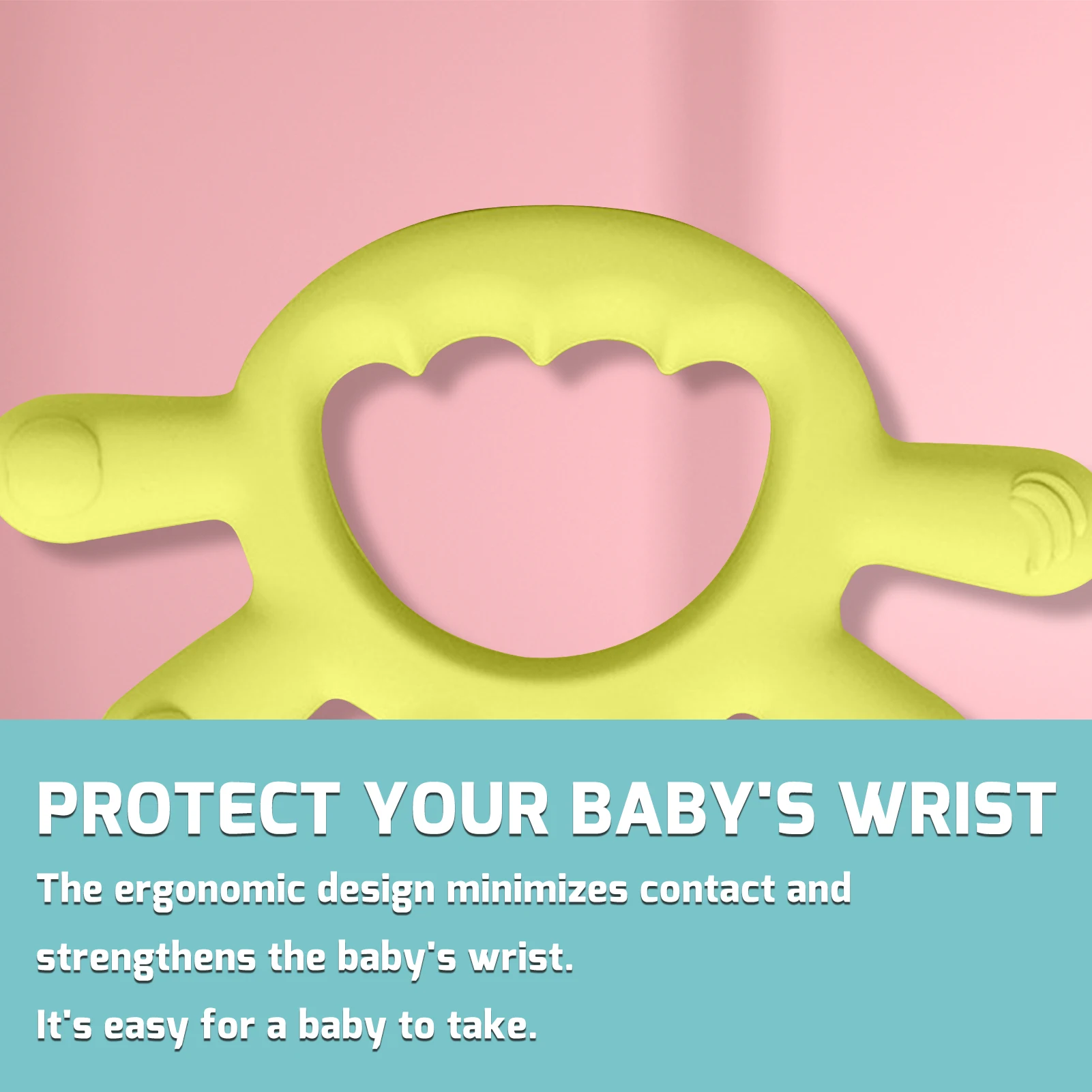1pc Safety Cute Baby Teether Toys Kids Food Grade Silicone Teether Baby Soother Teething Chewable Pacifier Toys Baby Health Care
1pc Safety Cute Baby Teether Toys Kids Food Grade Silicone Teether Baby Soother Teething Chewable Pacifier Toys Baby Health Care