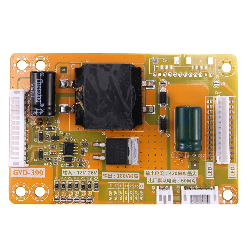 GYD-399 Universal Constant Current Board, 26-55 Inch Lcd Tv Constant Current Board Led Booster Board
GYD-399 Universal Constant Current Board, 26-55 Inch Lcd Tv Constant Current Board Led Booster Board