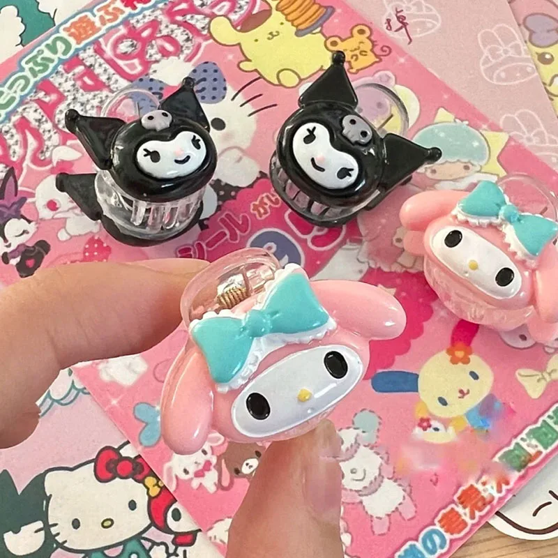 2pcs/set Kuromi My Melody Hair Clip Kawaii Sanrio Accessories BB clip Cartoon Cute Girly Heart Bangs Clip Gift for Girls
2pcs/set Kuromi My Melody Hair Clip Kawaii Sanrio Accessories BB clip Cartoon Cute Girly Heart Bangs Clip Gift for Girls