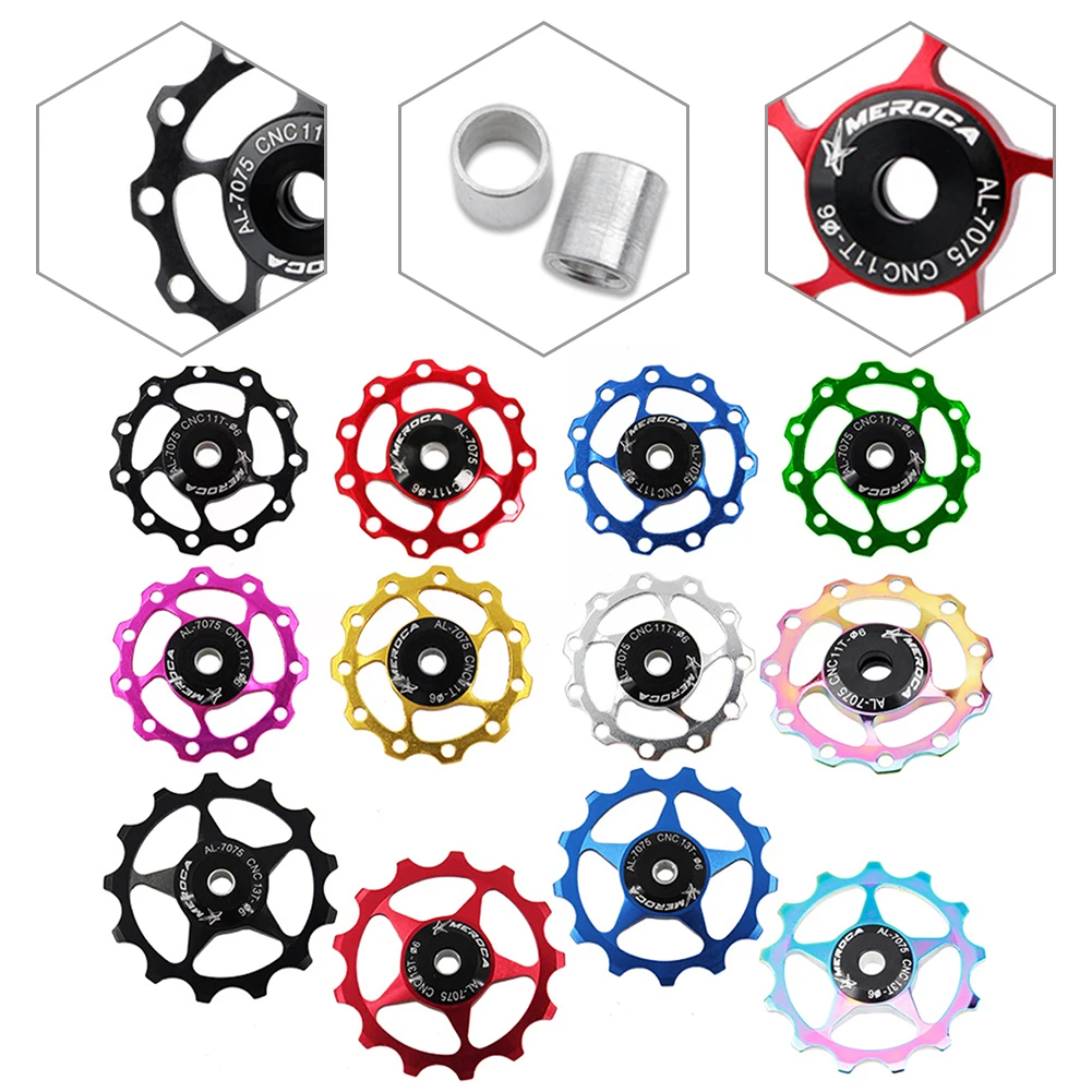 11-13T Wheel MTB Ceramic Bearing Jockey Pulley Road Mountain Bike Bicycle Rear Derailleur Pulley Roller Idler Wheel Parts
11-13T Wheel MTB Ceramic Bearing Jockey Pulley Road Mountain Bike Bicycle Rear Derailleur Pulley Roller Idler Wheel Parts