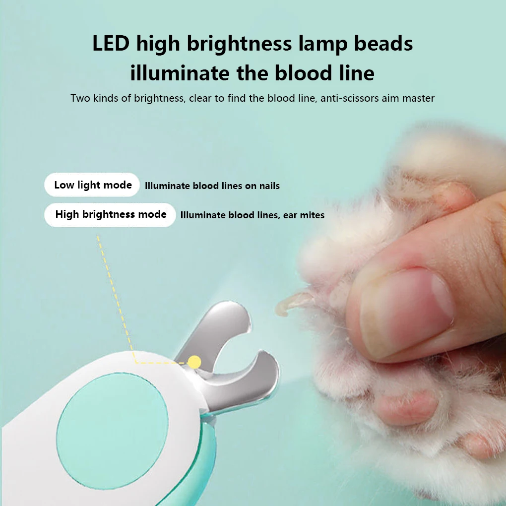 Professional Cat Nail Clipper Cat Cutter Scissors with LED Light Pet Nail Clipper for Cat Dog Grooming Claw Scissors
Professional Cat Nail Clipper Cat Cutter Scissors with LED Light Pet Nail Clipper for Cat Dog Grooming Claw Scissors
