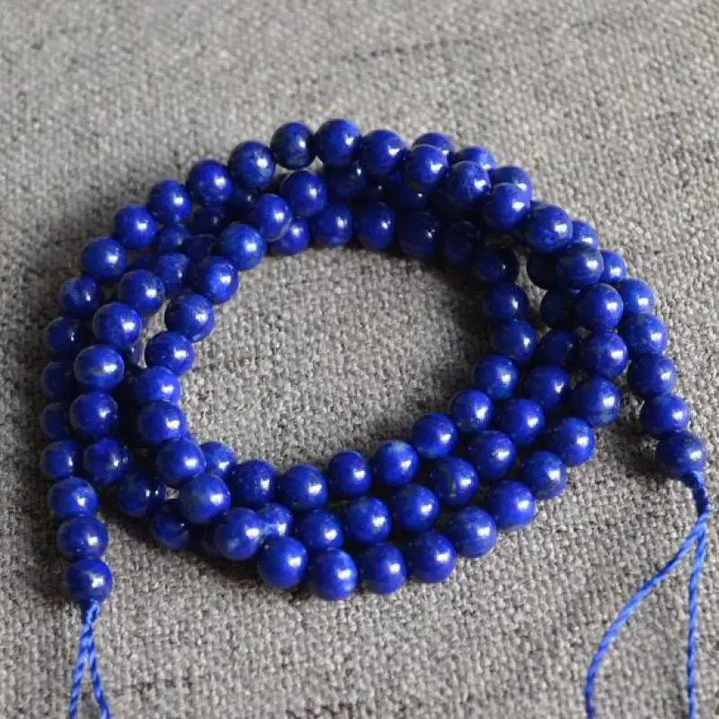 Бусины Из Натурального лазурита, 4 мм 
Бусины Из Натурального лазурита, 4 мм