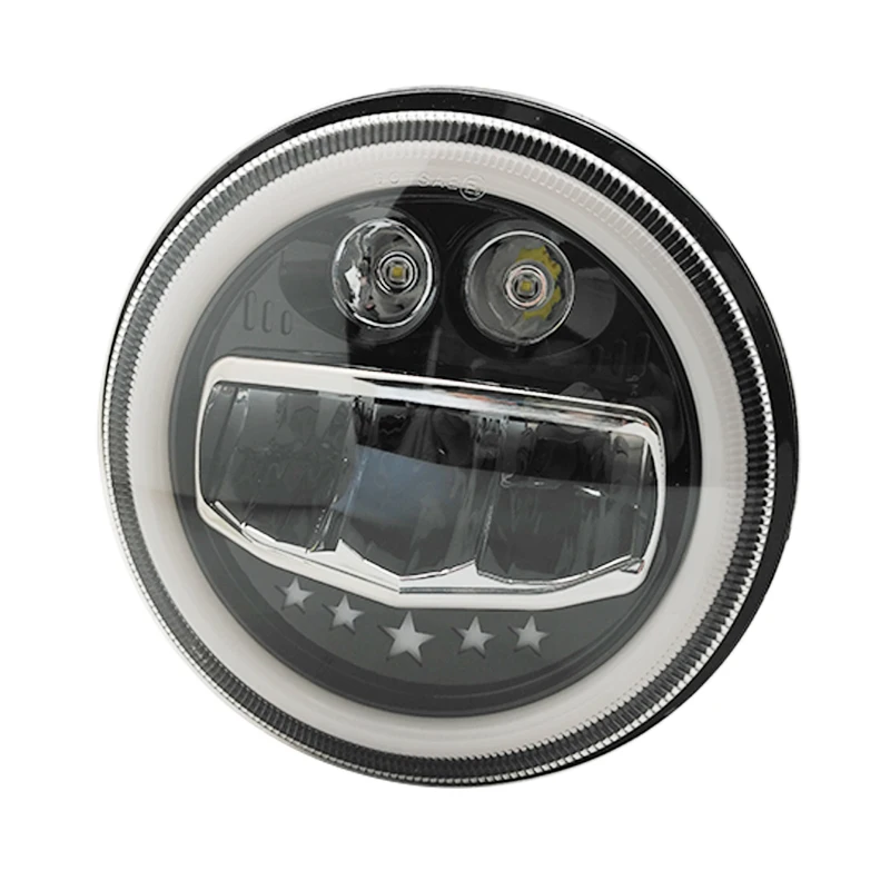 7 Inch LED Headlight DRL Hi/Lo Beam Halo Ring Amber Angel Eye For Harley JEEP Niva Motorcycle Lada Offroad 4x4 UAZ 12V 24V
7 Inch LED Headlight DRL Hi/Lo Beam Halo Ring Amber Angel Eye For Harley JEEP Niva Motorcycle Lada Offroad 4x4 UAZ 12V 24V