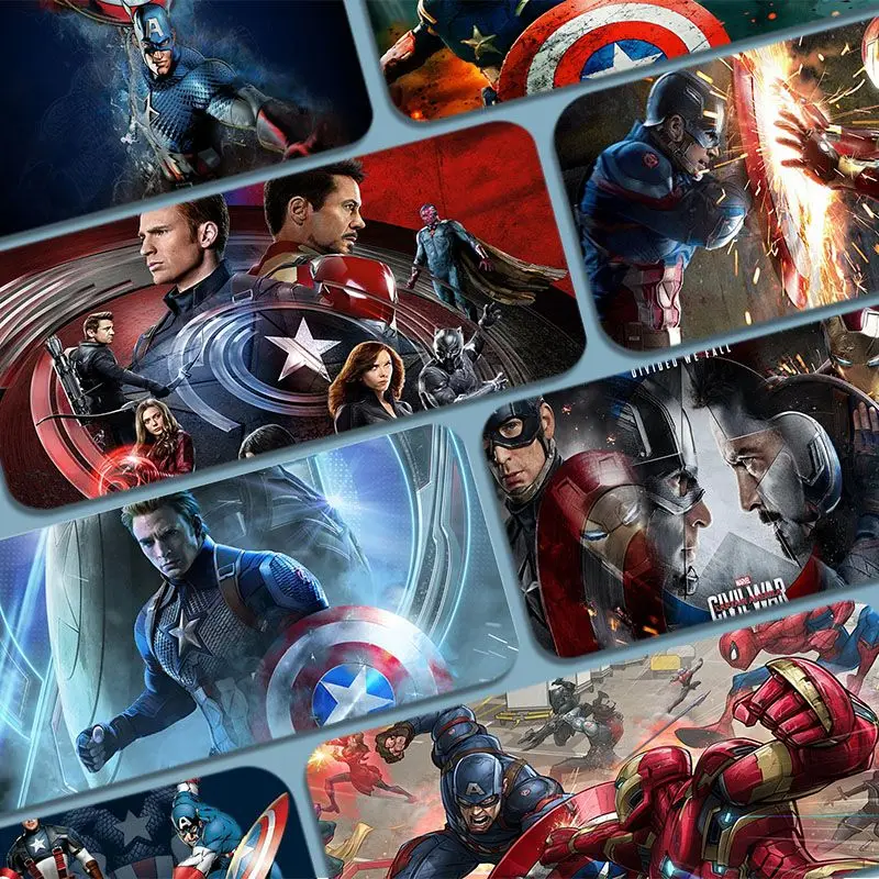 Disney Captain America Custom Skin PC Gaming Mouse Pad Gamer Desk Mats Keyboard Pad Mause Pad Muismat For Teen Girls Bedroom
Disney Captain America Custom Skin PC Gaming Mouse Pad Gamer Desk Mats Keyboard Pad Mause Pad Muismat For Teen Girls Bedroom