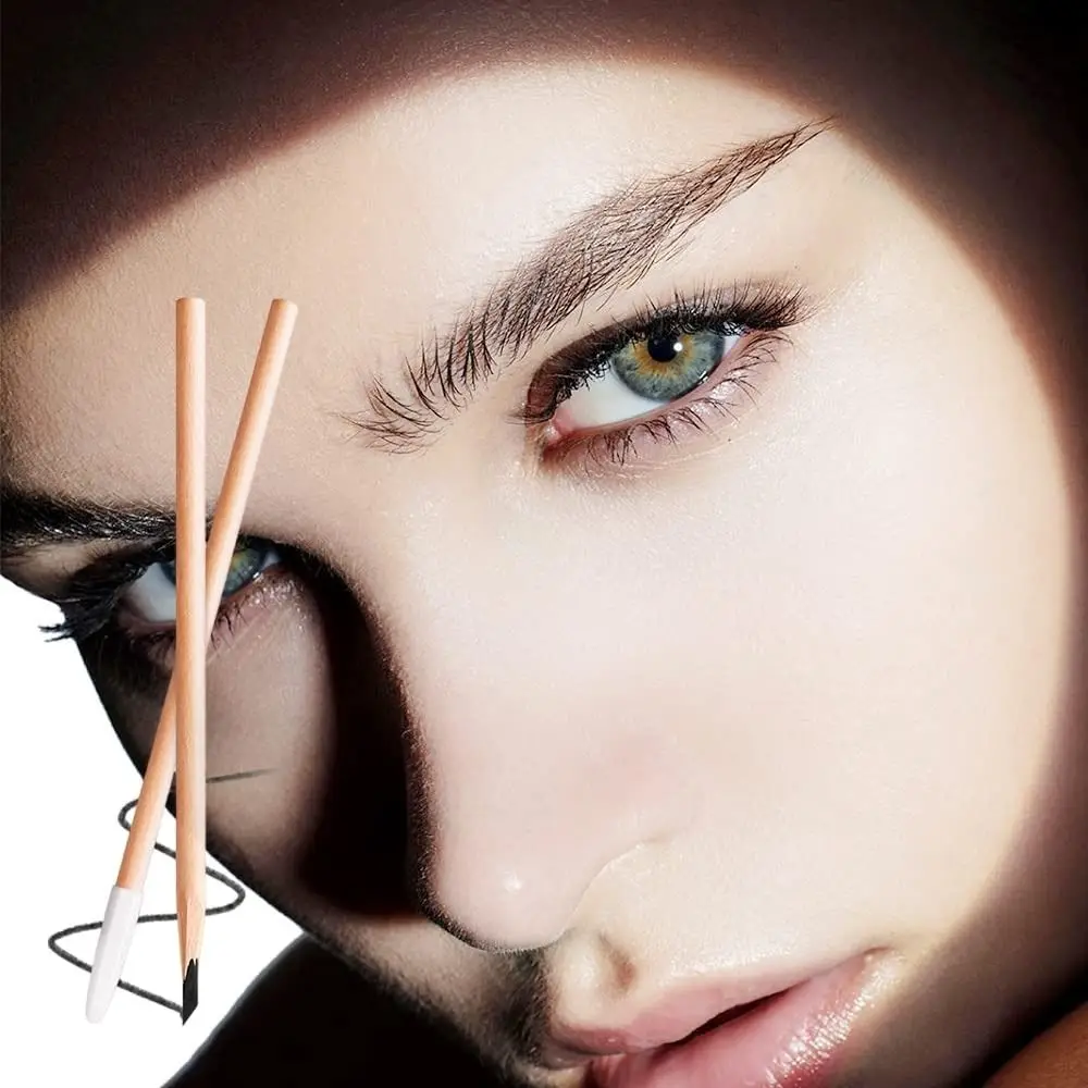 Деревянный карандаш для бровей, водостойкий, легко носить 
Деревянный карандаш для бровей, водостойкий, легко носить