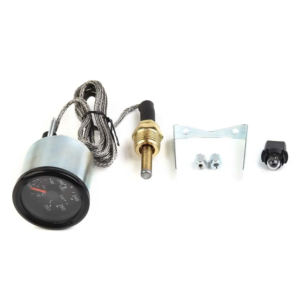 Mechanical Water Temperature Meter 52mm with Sensor 2 inch Dial LED Lighting Fahrenheit and Centigrade Display for Car
Mechanical Water Temperature Meter 52mm with Sensor 2 inch Dial LED Lighting Fahrenheit and Centigrade Display for Car