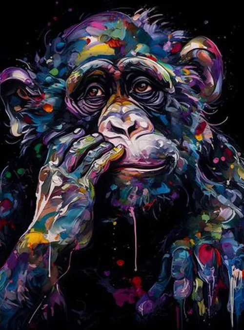JMINE Div 5D Monkey Colorful Full Diamond Painting cross stitch kits art animal 3D paint by diamonds
JMINE Div 5D Monkey Colorful Full Diamond Painting cross stitch kits art animal 3D paint by diamonds
