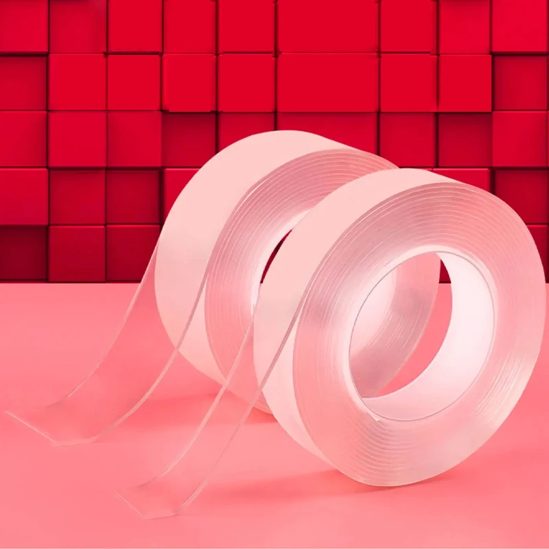 Double Sided Adhesive Tape Reusable Waterproof Clear Double-sided Wall Stickers For Home Office Supplies Wall Mounting Fixing
Double Sided Adhesive Tape Reusable Waterproof Clear Double-sided Wall Stickers For Home Office Supplies Wall Mounting Fixing