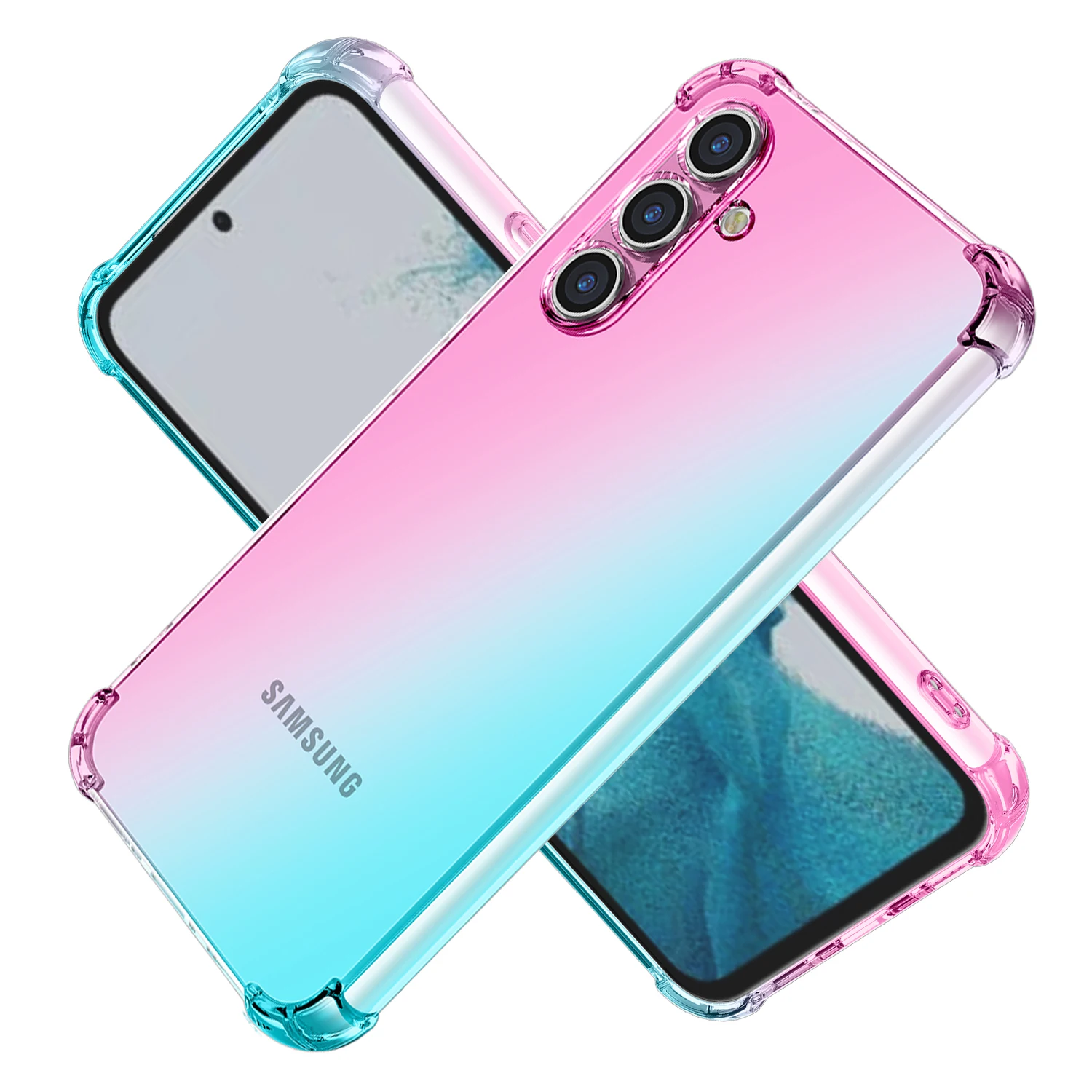 Case for Samsung Galaxy A14 A24 A43 A54 Clear Cute Gradient Slim Anti Scratch Flexible TPU Shockproof Phone Cover Galaxy A24 4G
Case for Samsung Galaxy A14 A24 A43 A54 Clear Cute Gradient Slim Anti Scratch Flexible TPU Shockproof Phone Cover Galaxy A24 4G