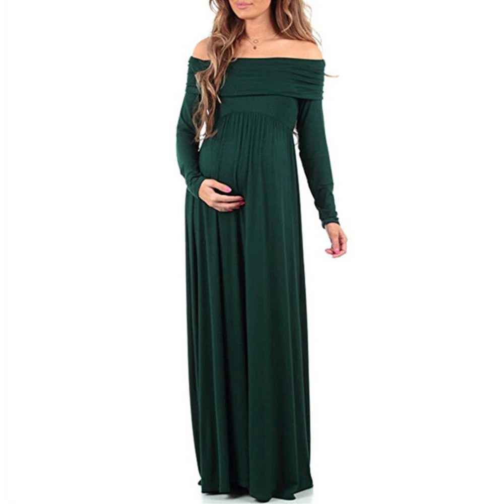 Fashion Maternity Clothes For Photo Shoots Off Shoulder Sexy Women Pregnancy Dress Maxi Maternity Gown Dresses Photography Props
Fashion Maternity Clothes For Photo Shoots Off Shoulder Sexy Women Pregnancy Dress Maxi Maternity Gown Dresses Photography Props