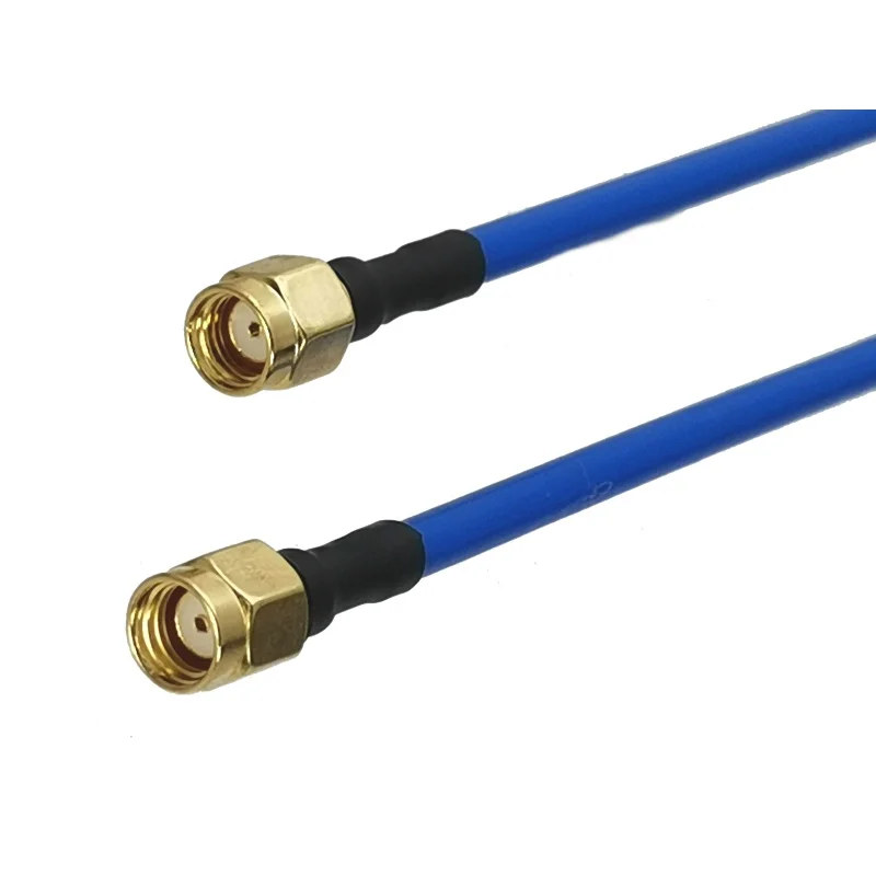 1Pcs RG402 0.141" RP-SMA Male Jack to RP-SMA Male jack RF Coaxial Jumper Pigtail Bule Semi Flexible Cable 4inch~10M
1Pcs RG402 0.141" RP-SMA Male Jack to RP-SMA Male jack RF Coaxial Jumper Pigtail Bule Semi Flexible Cable 4inch~10M