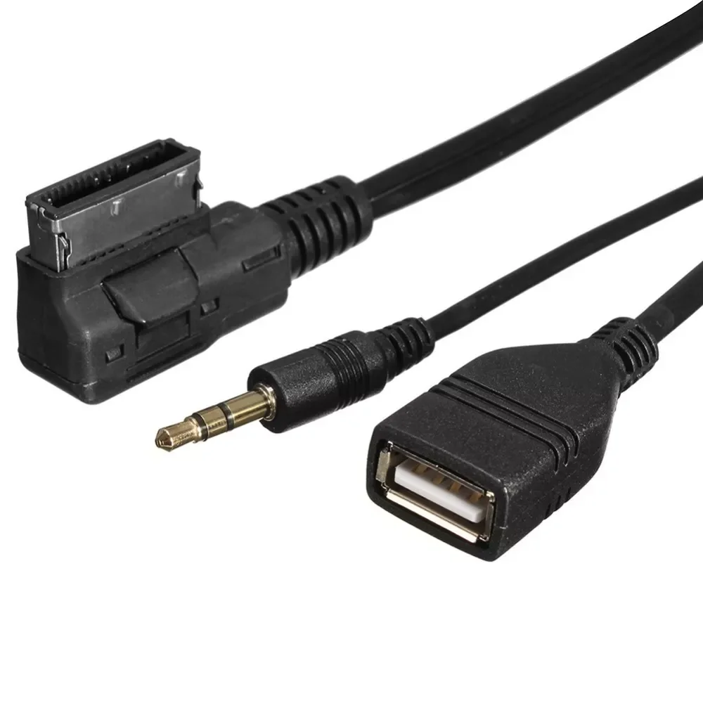 Accesorios para auto Car-Styling 3.5mm AUX Audio Cable Music MDI AMI MMI Interface USB+Charger AUX Cable For Audi A6L A8L Q7 A3
Accesorios para auto Car-Styling 3.5mm AUX Audio Cable Music MDI AMI MMI Interface USB+Charger AUX Cable For Audi A6L A8L Q7 A3